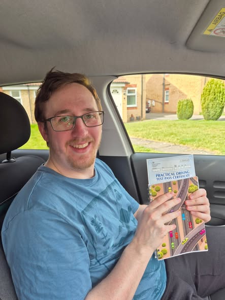 Louis Harrison - BB Driving School pass
